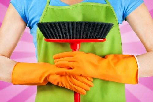 Turnover cleaning for a furnished rental property in Highbury