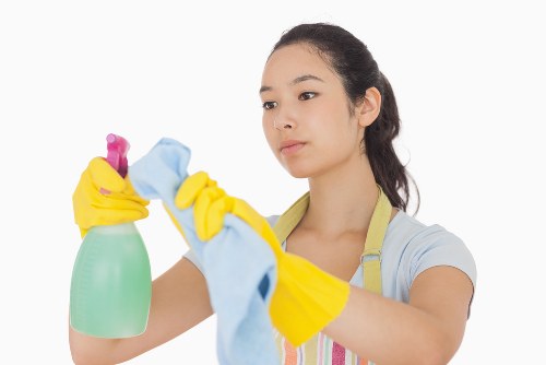 Professional house cleaning in a Highbury period home living room