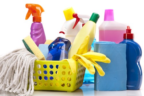 Local cleaner preparing a Highbury Airbnb between guest stays