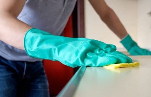 Cleaner preparing treatment materials for carpet and upholstery cleaning