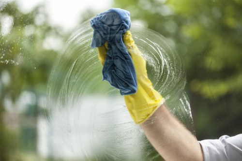 Careful cleaning of a wool rug in Highbury