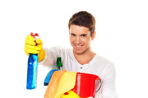 Domestic carpet cleaning example in a Highbury flat